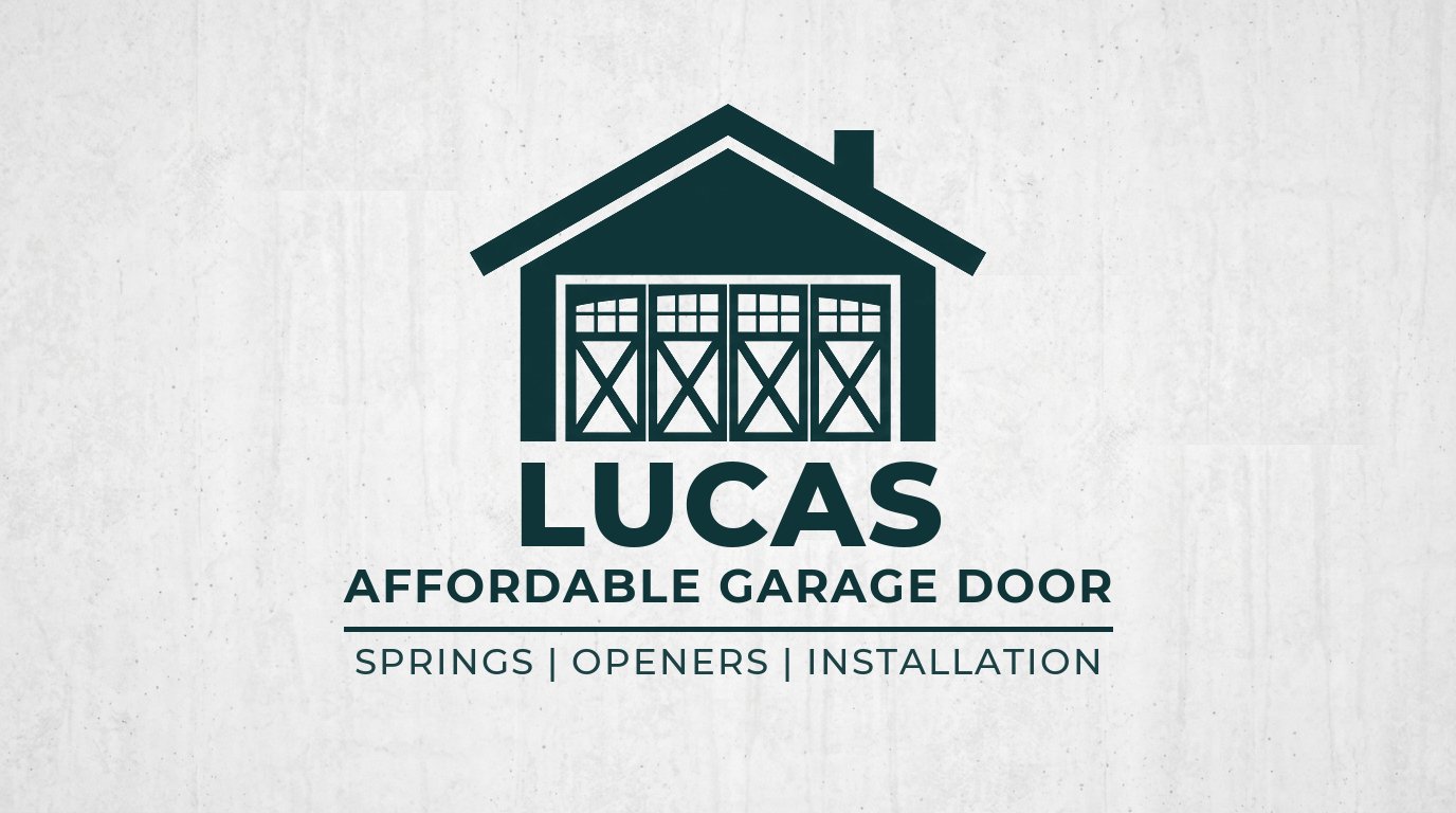 Lucas Affordable Garage Door Logo